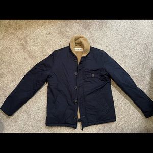 Navy “Universal Works” utility Jacket